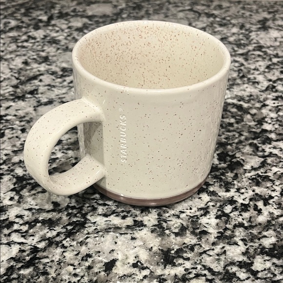Starbucks CUTE Speckled Rose Gold Heart Mug 12 oz - Picture 3 of 8